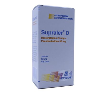 SUPRALER D 5MG JARAB FRASCO X 50ML