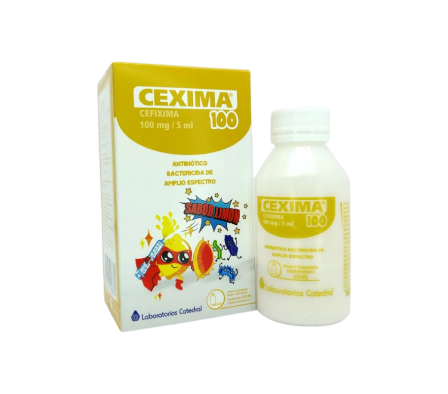 CEXIMA 100MG SP-OR FRASCO X 100ML