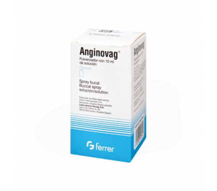 ANGINOVAG 60MG AER TUBO X 10ML