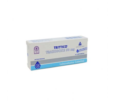TRITTICO 50MG TABL. CAJA X 30