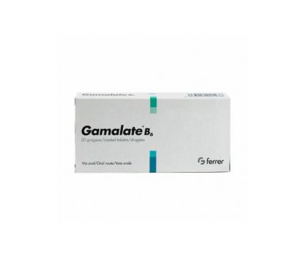 GAMALATE B6 5MG GRAG. CAJA X 20