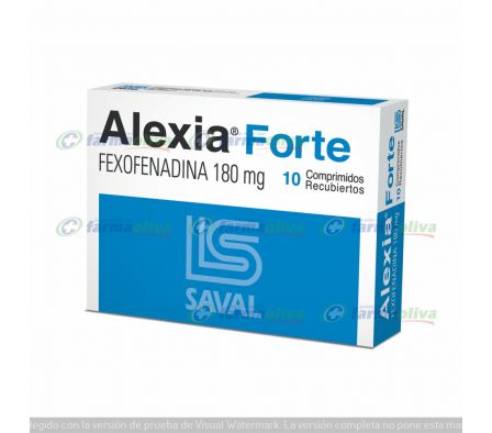 ALEXIA FORTE  CAJA X 10 COMPRIMIDOS