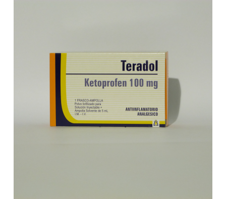 TERADOL 100MG ENDOV AMPOLLA X 10ML