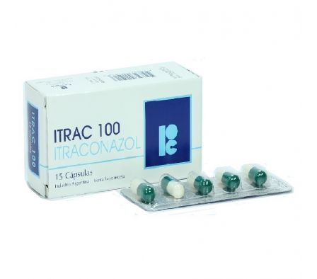 ITRAC 100MG CAPS CAJA X 15