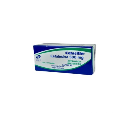CEFACILIN 500MG CAPS CAJA X 16