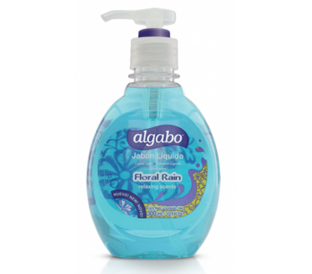 ALGABO JABON LIQ. FLORAL RAIL 295 ML.