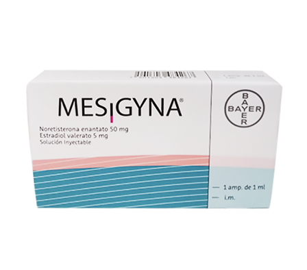 MESIGYNA 5MG/50MG INTR. AMPOLLA X 1ML