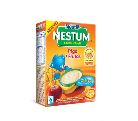 NESTUM TRIGO FRUTAS A-SL CAJA X 200GR