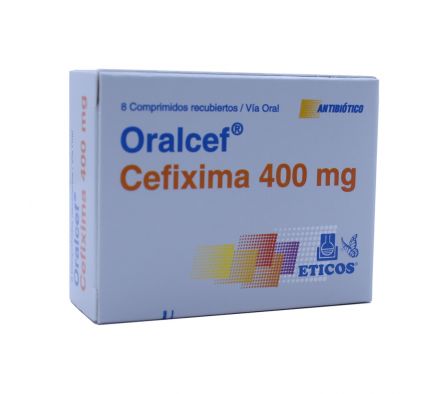 ORALCEF 400MG T-REC CAJA X 8