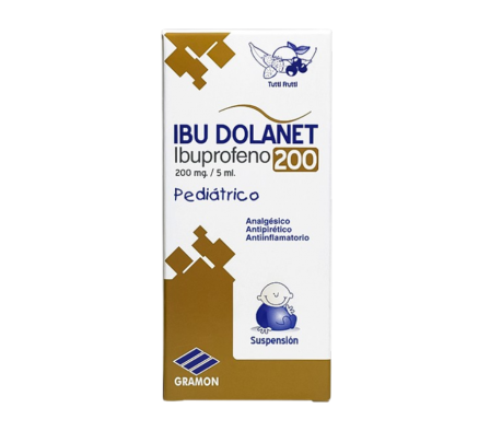 ibudolanet 200mg jarab frasco x 100ml