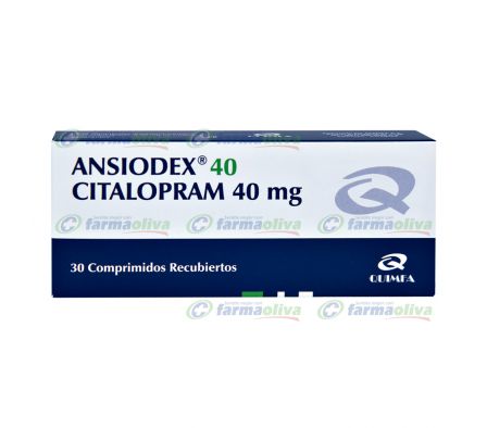 ANSIODEX 40MG T-REC CAJA X 30