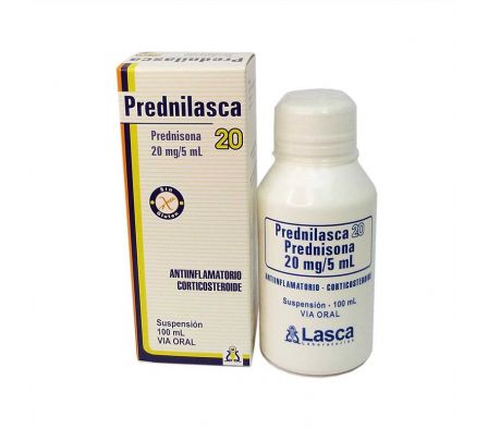PREDNILASCA 20MG JARAB FRASCO X 100ML
