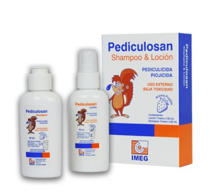 PEDICULOSAN SHAMPOO + LOCION X 60 ML