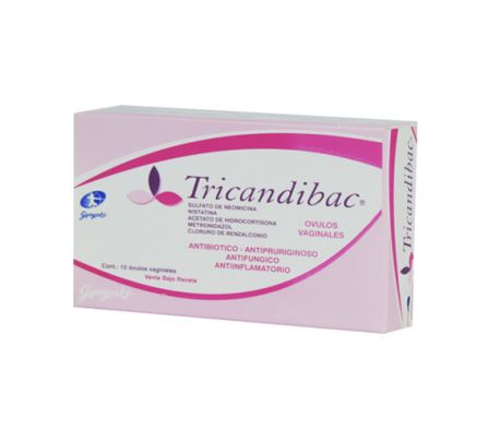 TRICANDIBAC  OVULO CAJA X 10