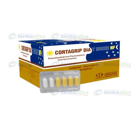 CORTAGRIP DIA Y NOCHE  BLISTER X 6 COMPRIMIDOS