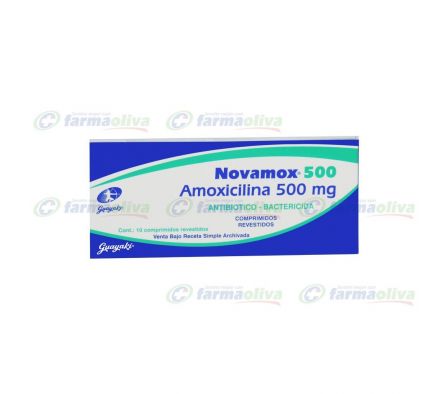 NOVAMOX 500MG COMP. CAJA X 10