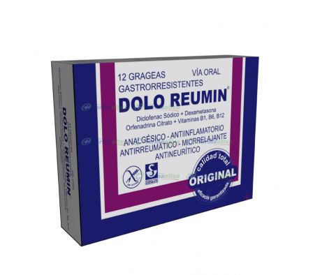 DOLO REUMA 5MG GRAG. CAJA X 12