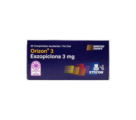 ORIZON 3 MG CAJA X 30 COMPRIMIDOS