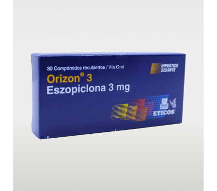 ORIZON 3 MG CAJA X 30 COMPRIMIDOS