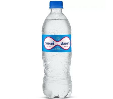 DASANI PLAIN CON GAS 500 ML.
