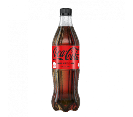 COCA COLA ZERO 500 ML.