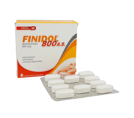 FINIDOL 800MG COMP. CAJA X 10