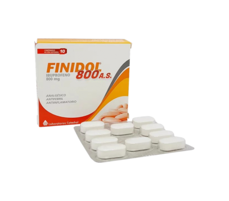 FINIDOL 800MG COMP. CAJA X 10