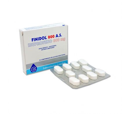 FINIDOL 800MG COMP. CAJA X 10
