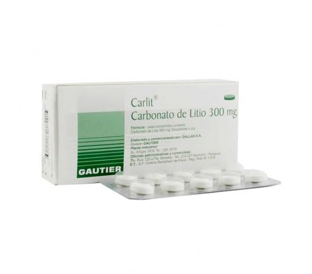 CARLIT 300MG COMP. CAJA X 40