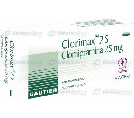 CLORIMAX 25MG TABL. CAJA X 30