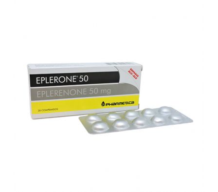 EPLERONE 50MG TABL. CAJA X 30