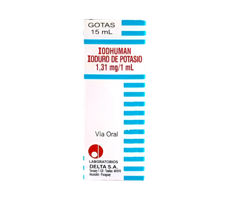 IODHUMAN SIN CONCENTRACION GT-OR FRASCO X 15ML