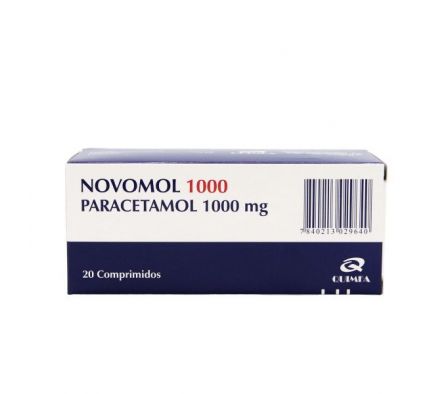 NOVOMOL 1000MG (5 COMP. X 4 BLIS.) X 5 COMPRIMIDOS