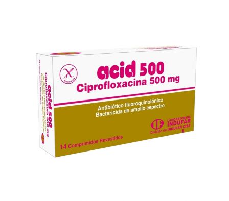 ACID 500 MG CAJA X 14 COMPRIMIDOS