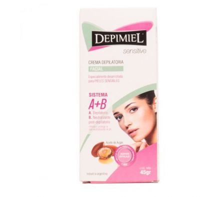 DEPIMIEL CREMA DEPILATORIA P/ ROSTRO 45 GR.