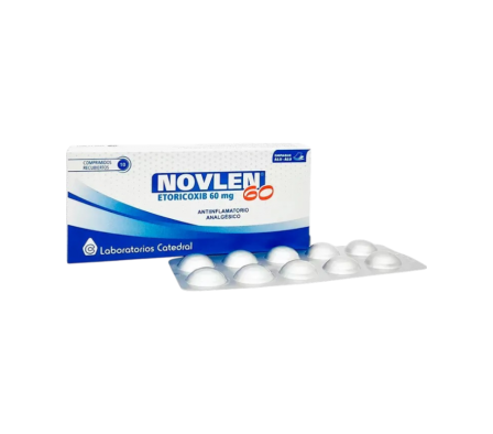 NOVLEN 60MG T-REC CAJA X 10