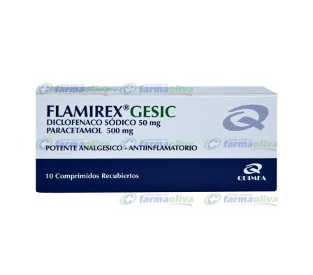 FLAMIREX GESIC  T-REC CAJA X 10