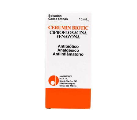 CERUMIN BIOTIC 5GR GT-OT FRASCO X 10ML