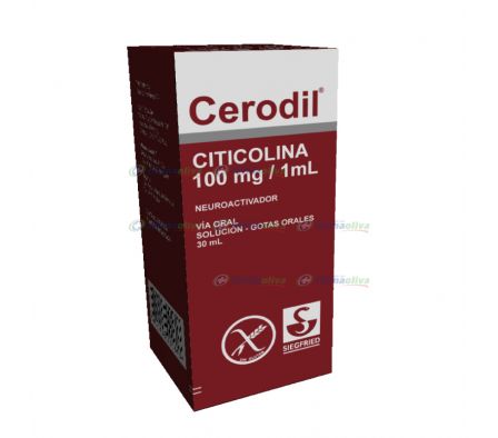 CERODIL 100MG GT-OR FRASCO X 30ML