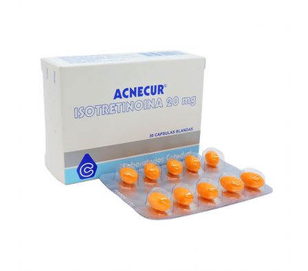ACNECUR 20 MG  CAJA X 30 CAPSULAS BLANDAS
