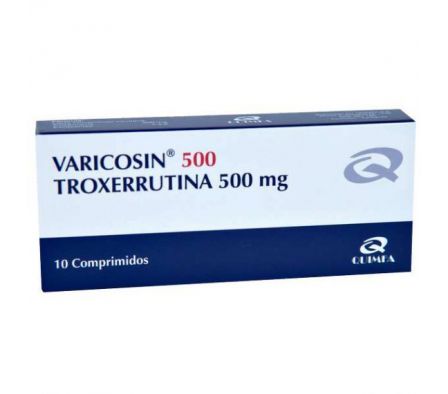 VARICOSIN 500MG TABL. CAJA X 10
