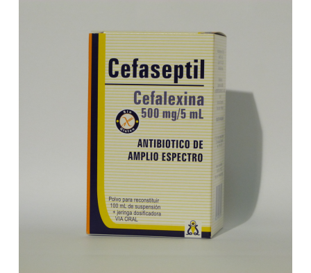 CEFASEPTIL 500MG SP-OR FRASCO X 100ML
