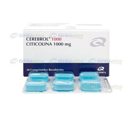 CEREBROL 1000 MG CAJA X 30 COMPRIMIDOS RECUBIERTOS
