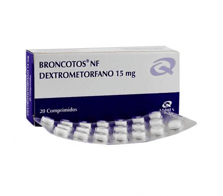 BRONCOTOS NF CAJA X 20 COMPRIMIDOS