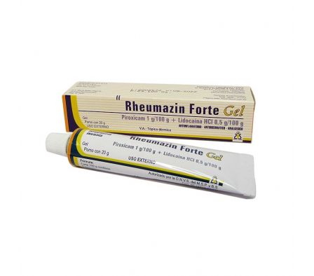 RHEUMAZIN FORTE 1MG GEL-D ENVASE X 20GR