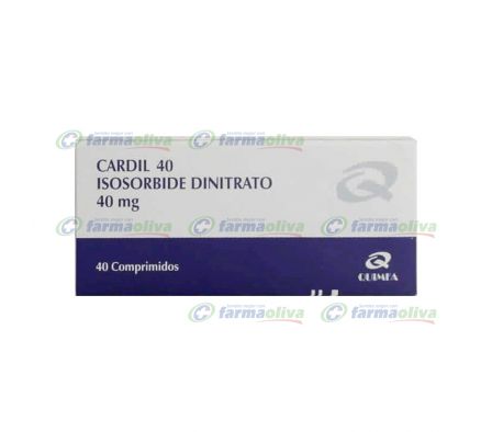 CARDIL 40MG TABL. CAJA X 40