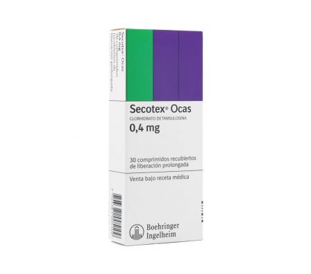 SECOTEX OCAS 0.40MG TABL. CAJA X 30