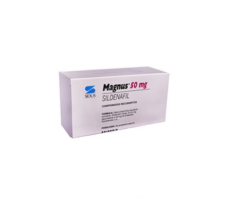 MAGNUS 50 MG COMPRIMIDOS  BLISTER X 1 UNIDAD