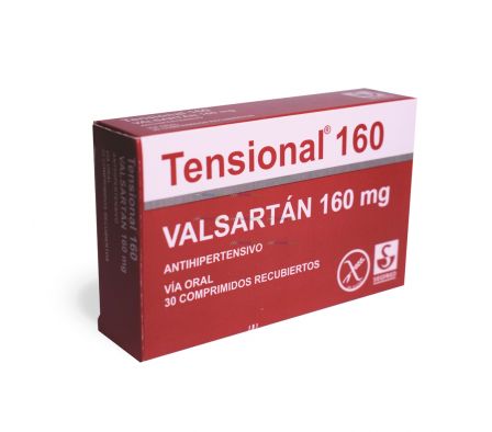 TENSIONAL 160MG T-REC CAJA X 30