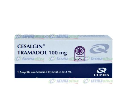 CESALGIN 100MG ENDOV AMPOLLA X 2ML